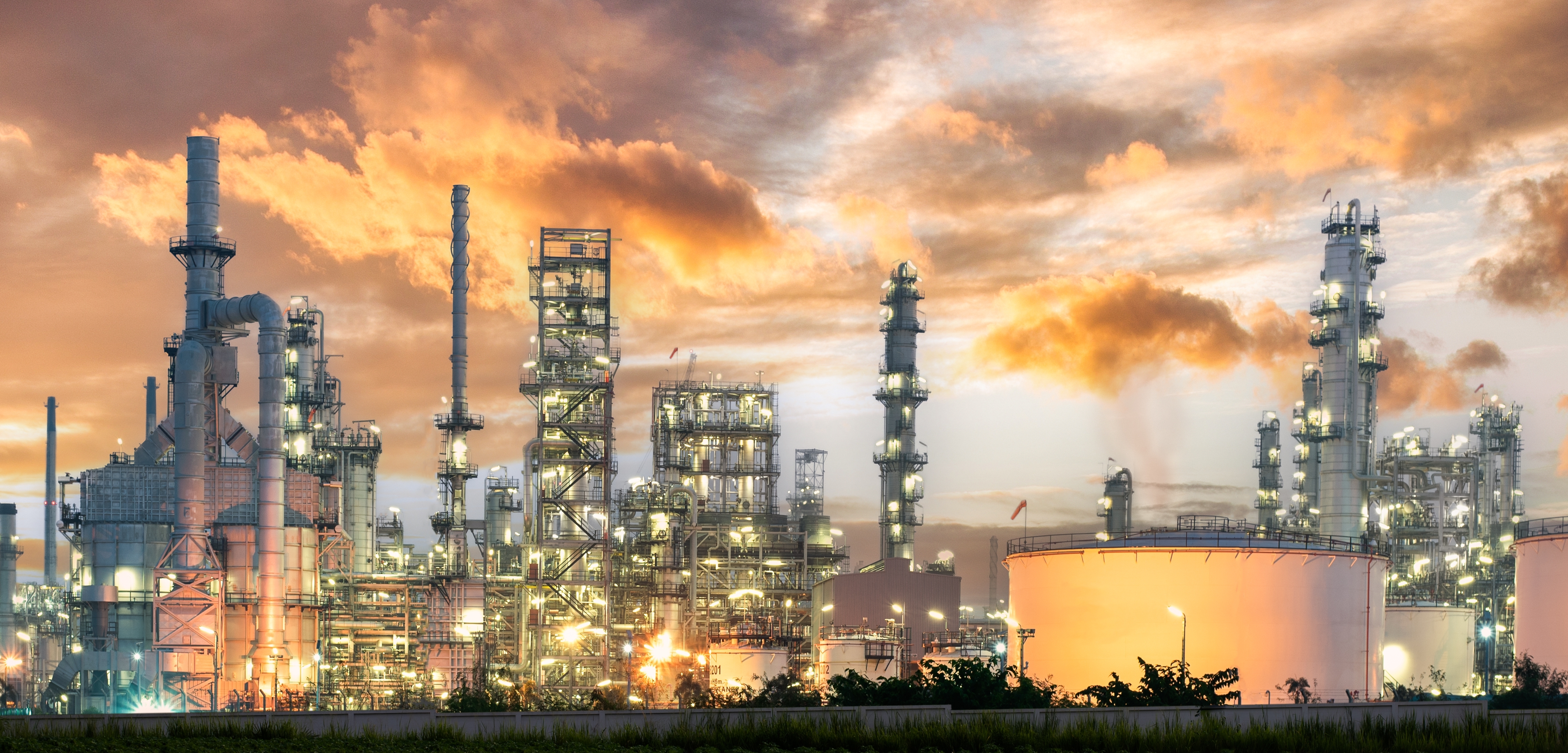 Industrial power plant and facilities